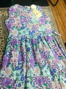 Bella Moda New Cotton Dress With Inner Lining