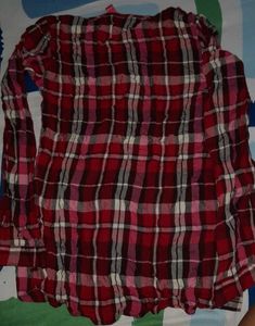 Black Red Checkered Shirt