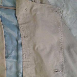 Classic Short Double-Breasted Trench Coat