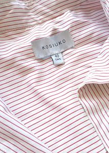 Striped Heart Print Shirt 🌈