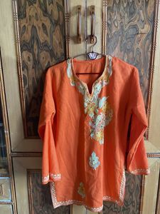 Elegant Embroidered Kurta