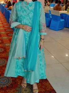 Beautiful Blue Green Dress