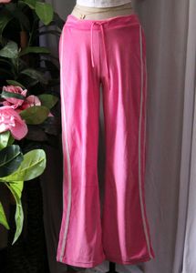 Pink Y2K Flared Pants