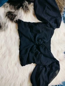 Black Crop Top