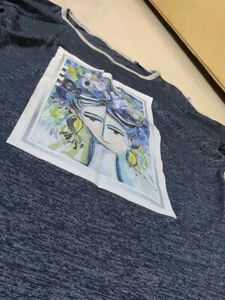 Navy Blue Women Tshirt 💙
