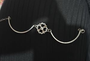 Flower Silver Bracelet