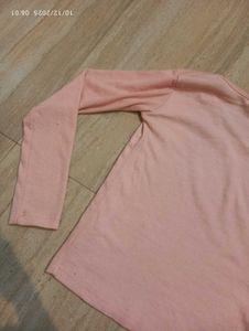 Cute Deer Print Long Sleeve Top