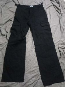 Black Cargo Pants