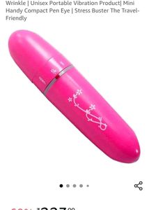 White Mini Vibration Pen Eye Massager