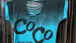 Stylish Blue Graphic Tee