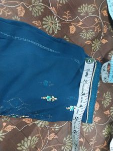 Embroidered Kurta With Plazo