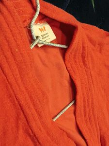 Cozy Carrot Red Robe - Perfect for Lounging