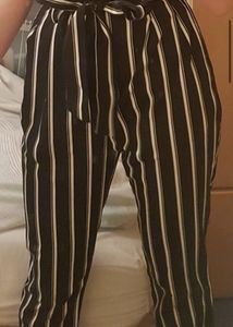 H&amp;M High Waist Trouser With Belt