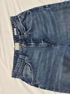 Wide Leg Denim Jeans