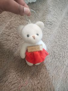 Cute Teddy Keychain