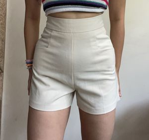 Beige Shorts