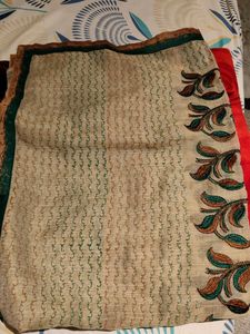 Elegant Floral Embroidered Dupatta