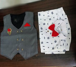 Boys 3-piece Suit With Cap