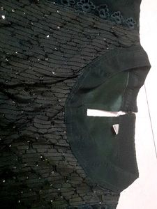 Elegant Black Ethnic Gown