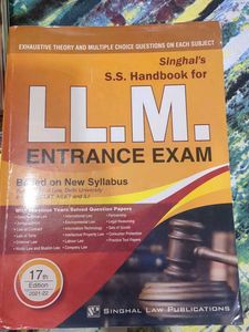 LL.M. Entrance Exam Handbook