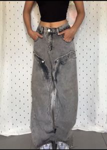 Gray Distressed Jeans