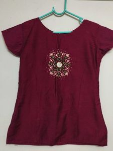 Embroidered Top