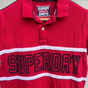 Superdry Red Polo Shirt
