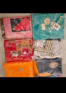 8 Sarees In Combo