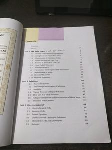 Class 12 Chemistry Part 1