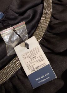 Elegant Black Halter Top