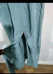 Blue Spaghetti Strap Maxi Dress