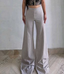 Wide Leg Linen Pants
