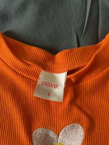 Urbanic Full Sleeve Crop Top