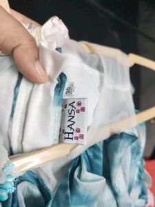 Cute Blue &amp; White Dress