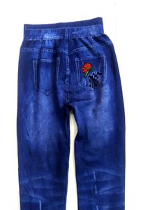 Blue Jeans Color Jeggings For Girls And Women