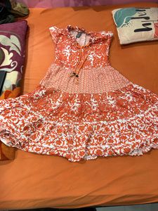 Orange One Piece For Women’s/Girls