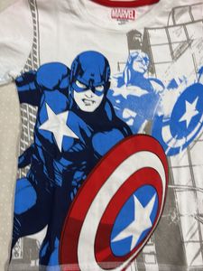 Kids Marvel Captain America Graphic Tee