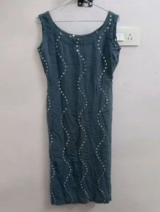 Grey Plazzo Suit For Women