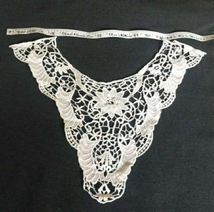 Vintage Lace Collar Applique