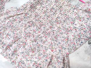 Square Neck Floral Top