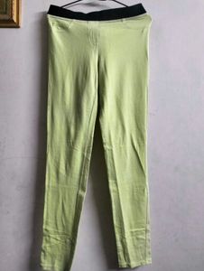 Green Slim Fit Pants