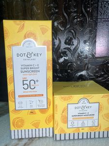 Combo Of Dot And Key Moisturizer,sunscreen