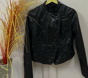Edgy Black Moto Jacket