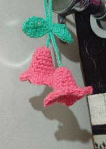 New Lilly Crochet Keychain