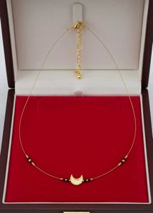 Delicate Moon Necklace