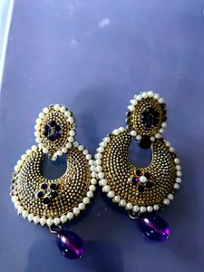 Pair Of Purple 💜 Earrings