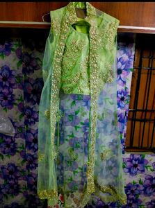 FIX DISCOUNTED PRICE 💖 Jacket Pattern Lehenga Set