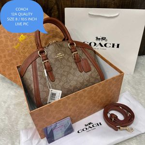 COACH 12 AA QUALITY HANDBAG +SLING WD BOX