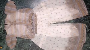 Elegant plazo with top