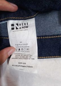 ORIGINAL Here &amp; Now Dark Wash Denim Jeans